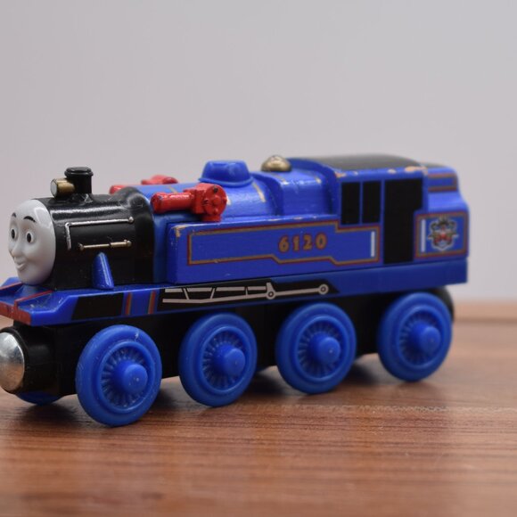 2003 BELLE 6120 Thomas Tank Engine Friends Wooden Railway Train VERY RARE - Picture 4 of 9